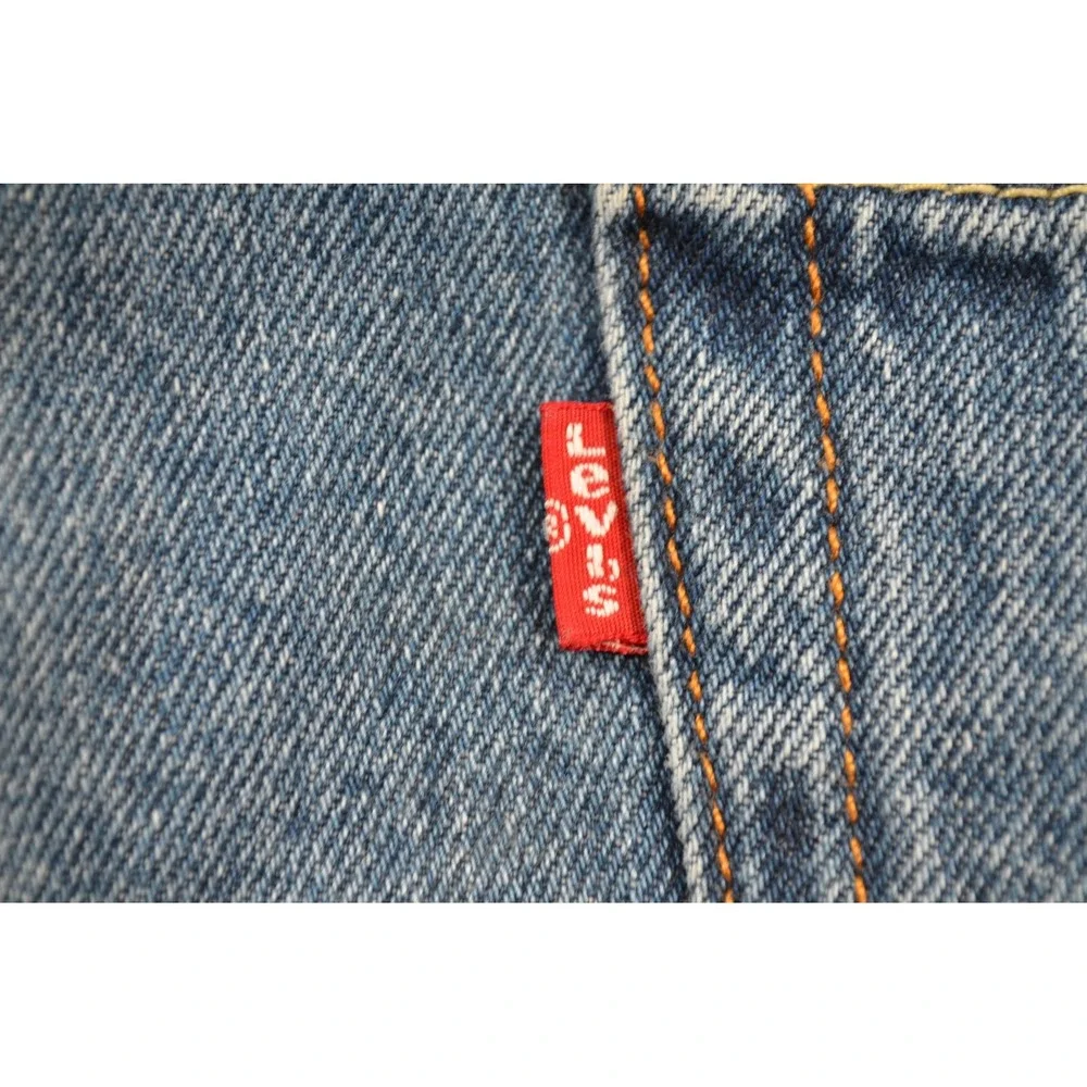 Levi Strauss Levi's 505 Denim Blue Jeans Men's 36‎ x30 Inseam 29.5